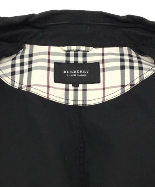 BURBERRY BLACK LABEL（バーバリーブラックレーベル）BURBERRY BLACK LABEL (バーバリーブラックレーベル) シャツジャケット ブラック サイズ:Lの古着・服飾アイテム