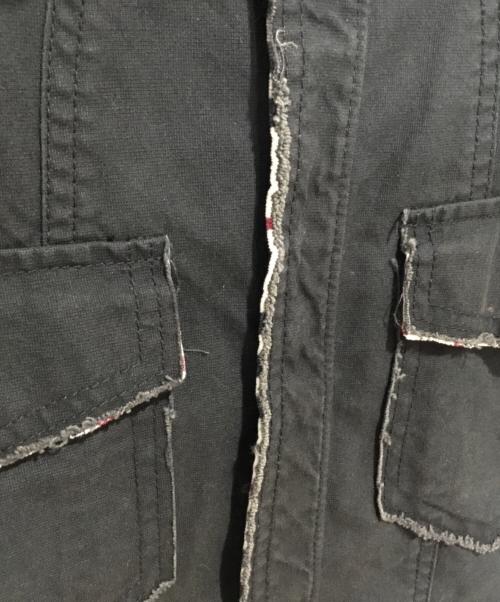 BURBERRY BLACK LABEL（バーバリーブラックレーベル）BURBERRY BLACK LABEL (バーバリーブラックレーベル) シャツジャケット ブラック サイズ:Lの古着・服飾アイテム