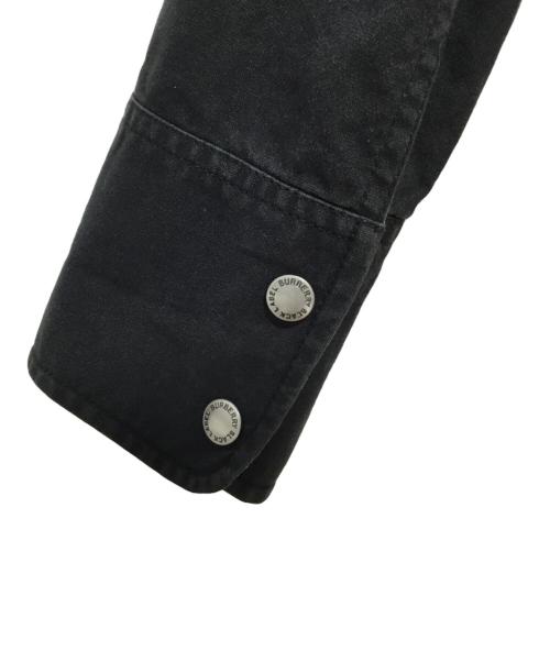 BURBERRY BLACK LABEL（バーバリーブラックレーベル）BURBERRY BLACK LABEL (バーバリーブラックレーベル) シャツジャケット ブラック サイズ:Lの古着・服飾アイテム
