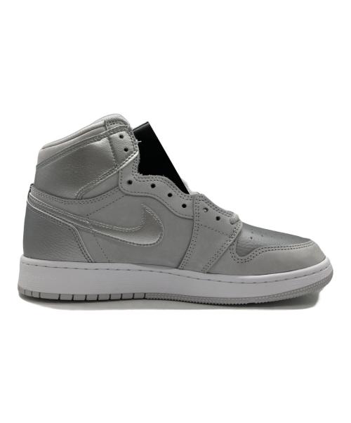 NIKE（ナイキ）NIKE (ナイキ) Air Jordan 1 High OG シルバー サイズ:24.5 未使用品の古着・服飾アイテム