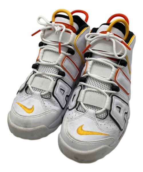 NIKE（ナイキ）NIKE (ナイキ) AIR MORE UP TEMPO ホワイト×イエロー サイズ:25の古着・服飾アイテム