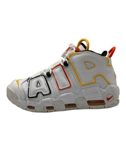 NIKE（ナイキ）NIKE (ナイキ) AIR MORE UP TEMPO ホワイト×イエロー サイズ:25の古着・服飾アイテム