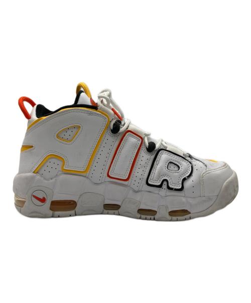 NIKE（ナイキ）NIKE (ナイキ) AIR MORE UP TEMPO ホワイト×イエロー サイズ:25の古着・服飾アイテム