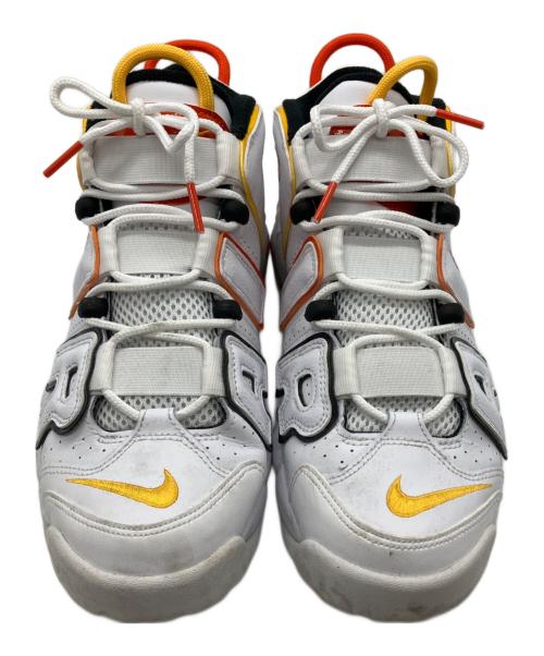 NIKE（ナイキ）NIKE (ナイキ) AIR MORE UP TEMPO ホワイト×イエロー サイズ:25の古着・服飾アイテム
