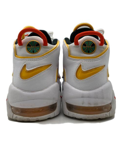 NIKE（ナイキ）NIKE (ナイキ) AIR MORE UP TEMPO ホワイト×イエロー サイズ:25の古着・服飾アイテム