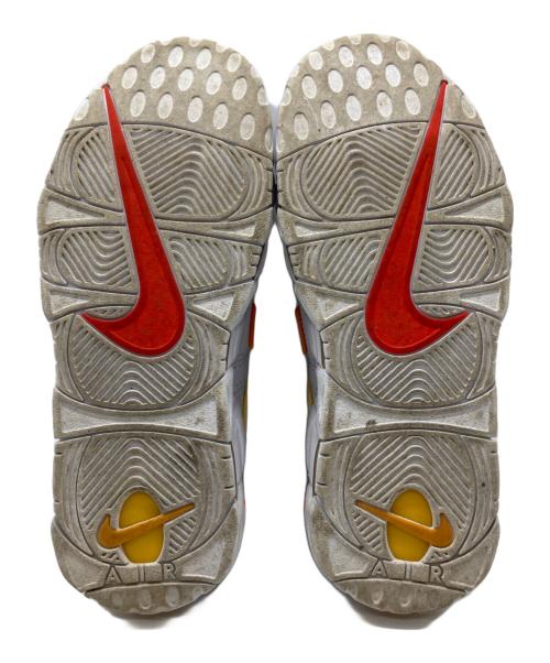 NIKE（ナイキ）NIKE (ナイキ) AIR MORE UP TEMPO ホワイト×イエロー サイズ:25の古着・服飾アイテム