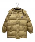 BURBERRYバーバリー）の古着「ノバチェック ダウンジャケット」｜ベージュ
