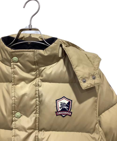 BURBERRY（バーバリー）BURBERRY (バーバリー) ノバチェック ダウンジャケット ベージュ サイズ:140の古着・服飾アイテム