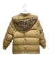 BURBERRY (バーバリー) ノバチェック ダウンジャケット ベージュ サイズ:140：10000円