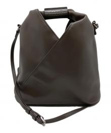 MM6 Maison Margiela（エムエムシックスメゾンマルジェラ）の古着「2WAYショルダーバッグ」｜ブラウン