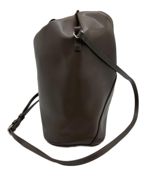 MM6 Maison Margiela（エムエムシックスメゾンマルジェラ）MM6 Maison Margiela (エムエムシックスメゾンマルジェラ) 2WAYショルダーバッグ ブラウンの古着・服飾アイテム