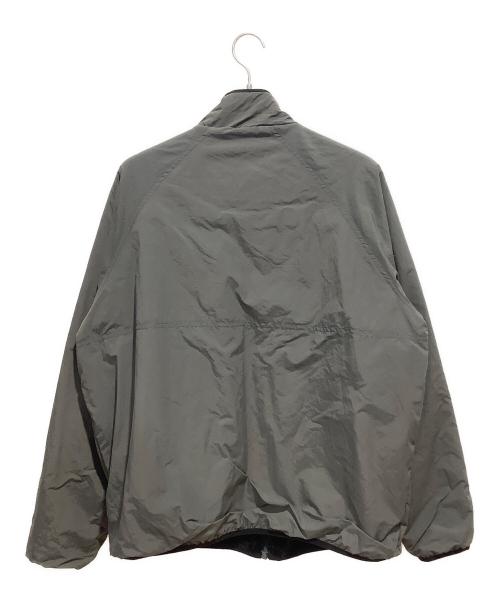 FREAK'S STORE（フリークスストア）FREAK'S STORE (フリークスストア) リラックスフィット ナイロン フリース リバーシブルブルゾン  ブラック×グレー サイズ:Mの古着・服飾アイテム