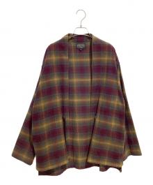 PENDLETON（ペンドルトン）の古着「ガウンカーディガン」｜パープル×イエロー