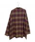 PENDLETON (ペンドルトン) ガウンカーディガン パープル×イエロー サイズ:M：5000円
