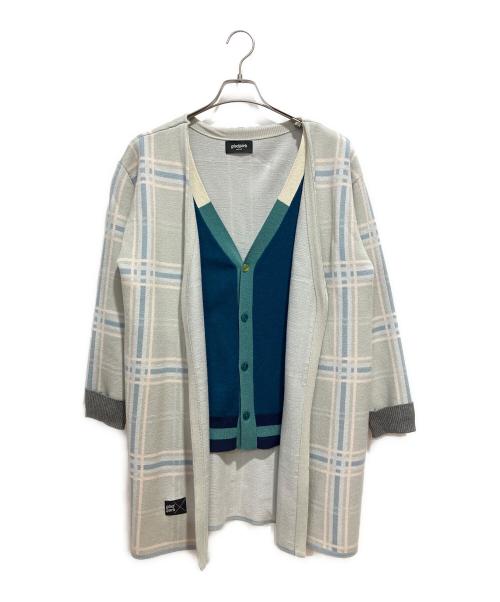 gladgarb（グラッドガーブ）gladgarb (グラッドガーブ) 学園アイドルマスター (ガクエンアイドルマスター) Temari Cardigan / テマリカーディガン グレー サイズ:Mの古着・服飾アイテム