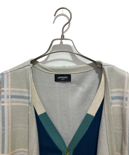 gladgarb（グラッドガーブ）gladgarb (グラッドガーブ) 学園アイドルマスター (ガクエンアイドルマスター) Temari Cardigan / テマリカーディガン グレー サイズ:Mの古着・服飾アイテム