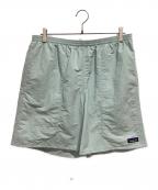 Patagoniaパタゴニア）の古着「バギーズ・ロング ハーフパンツ」｜スカイブルー
