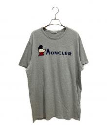 MONCLER（モンクレール）の古着「ロゴTシャツ」｜グレー