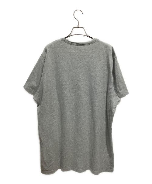 MONCLER（モンクレール）MONCLER (モンクレール) ロゴTシャツ グレー サイズ:Lの古着・服飾アイテム