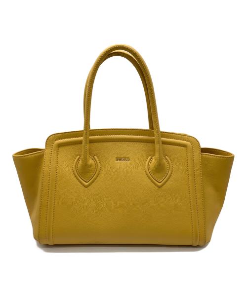 FURLA（フルラ）FURLA (フルラ) トートバッグ イエローの古着・服飾アイテム