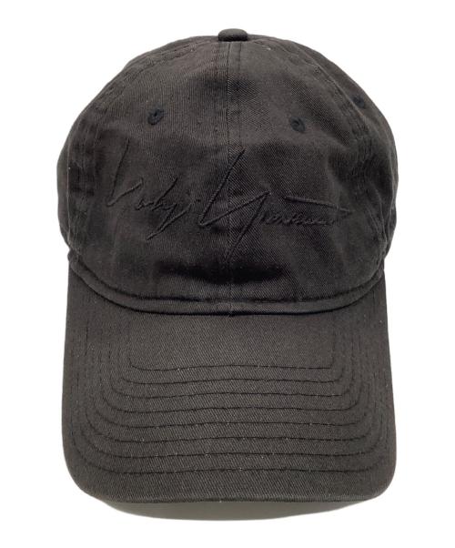 YOHJI YAMAMOTO（ヨウジヤマモト）YOHJI YAMAMOTO (ヨウジヤマモト) New Era (ニューエラ) 9THIRTY シグネチャーロゴ ブラック ブラックの古着・服飾アイテム