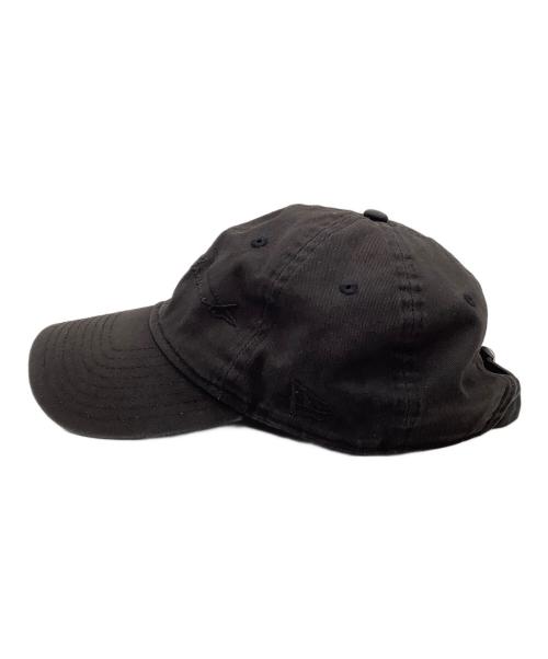 YOHJI YAMAMOTO（ヨウジヤマモト）YOHJI YAMAMOTO (ヨウジヤマモト) New Era (ニューエラ) 9THIRTY シグネチャーロゴ ブラック ブラックの古着・服飾アイテム