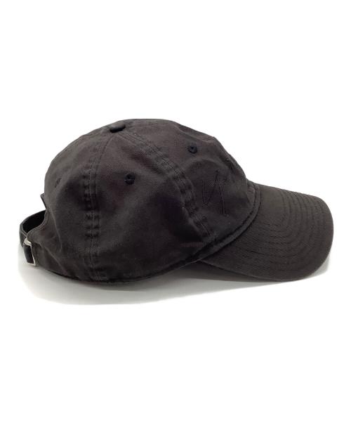 YOHJI YAMAMOTO（ヨウジヤマモト）YOHJI YAMAMOTO (ヨウジヤマモト) New Era (ニューエラ) 9THIRTY シグネチャーロゴ ブラック ブラックの古着・服飾アイテム