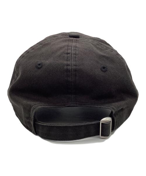 YOHJI YAMAMOTO（ヨウジヤマモト）YOHJI YAMAMOTO (ヨウジヤマモト) New Era (ニューエラ) 9THIRTY シグネチャーロゴ ブラック ブラックの古着・服飾アイテム