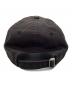 中古・古着 YOHJI YAMAMOTO (ヨウジヤマモト) New Era (ニューエラ) 9THIRTY シグネチャーロゴ ブラック ブラック：7000円