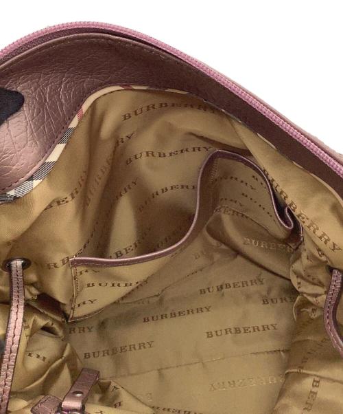 BURBERRY（バーバリー）BURBERRY (バーバリー) ワンショルダーバッグ ピンクの古着・服飾アイテム