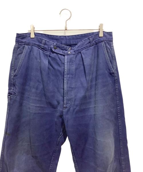 Adolphe Lafont（アドルフラフォン）Adolphe Lafont (アドルフラフォン) ユーロ ワークパンツ ネイビー サイズ:-の古着・服飾アイテム