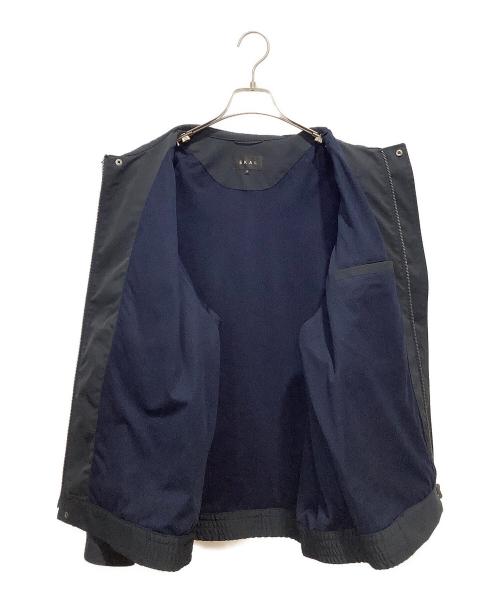 EKAL（エカル）EKAL (エカル) ツイルスタンドジャケット ネイビー サイズ:Lの古着・服飾アイテム