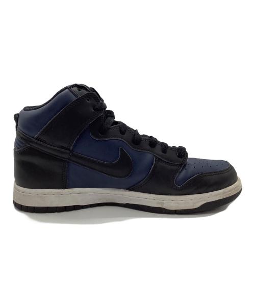 NIKE（ナイキ）NIKE (ナイキ) FRAGMENT DESIGN (フラグメントデザイン) DUNK HI ネイビー サイズ:26.5の古着・服飾アイテム