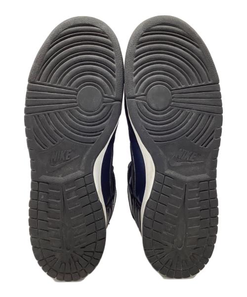 NIKE（ナイキ）NIKE (ナイキ) FRAGMENT DESIGN (フラグメントデザイン) DUNK HI ネイビー サイズ:26.5の古着・服飾アイテム