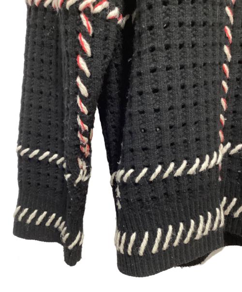 SUPREME（シュプリーム）SUPREME (シュプリーム) Quilt Stitch Sweater ブラック サイズ:Mの古着・服飾アイテム