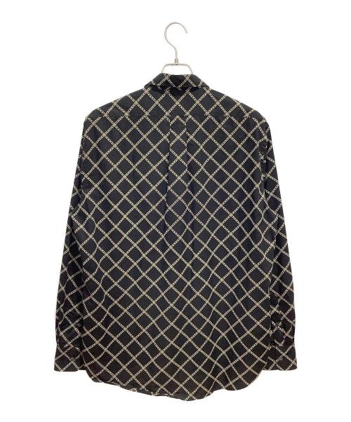 BURBERRY（バーバリー）BURBERRY (バーバリー) 長袖シャツ ブラック サイズ:XLの古着・服飾アイテム
