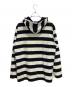 Supreme (シュプリーム) Hooded L/S Striped Tee ブラック×ホワイト サイズ:XL：7000円