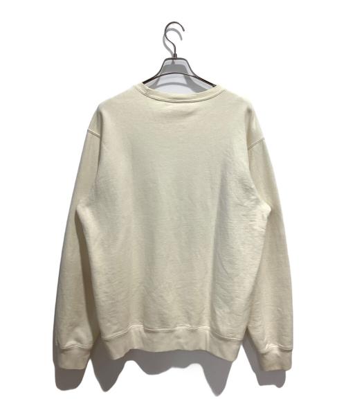 SUPREME（シュプリーム）Supreme (シュプリーム) Cutout Logo Crewneck ホワイト サイズ:Lの古着・服飾アイテム