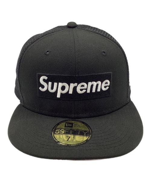 SUPREME（シュプリーム）Supreme (シュプリーム) New Era (ニューエラ) Box Logo Mesh Back ブラックの古着・服飾アイテム