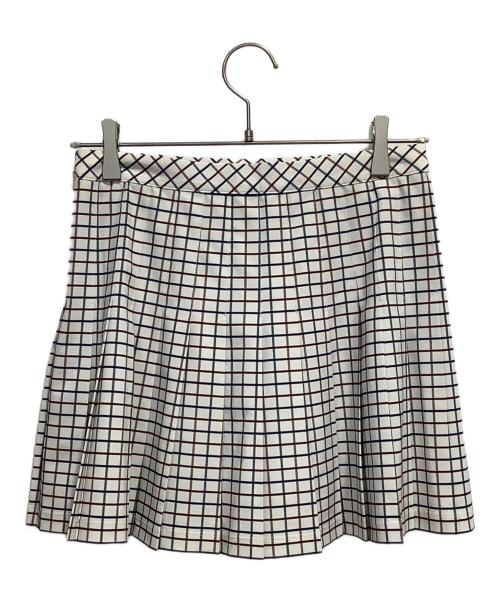 TORY BURCH（トリーバーチ）TORY BURCH (トリーバーチ) ミニスカート ホワイト サイズ:4 未使用品の古着・服飾アイテム