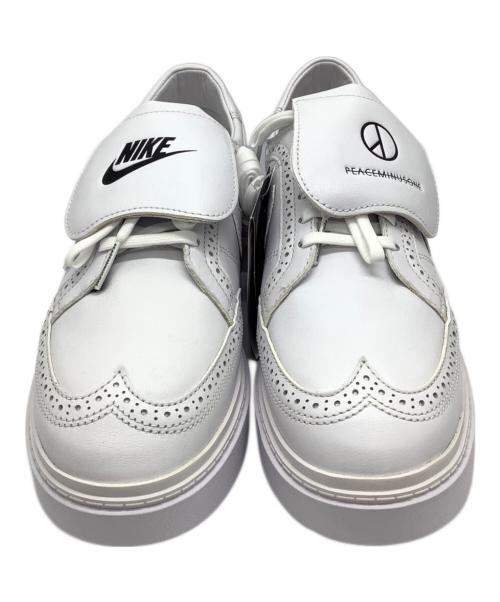 NIKE（ナイキ）NIKE (ナイキ) PEACEMINUSONE (ピースマイナスワン) ローカットスニーカー ホワイト サイズ:28 未使用品の古着・服飾アイテム