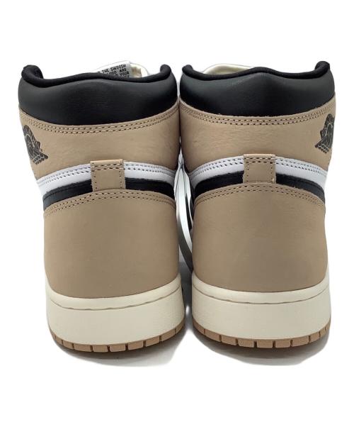 NIKE（ナイキ）NIKE (ナイキ) ハイカットスニーカー ベージュ×ホワイト サイズ:28 未使用品の古着・服飾アイテム