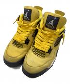 NIKEナイキ）の古着「AIR JORDAN4」｜イエロー
