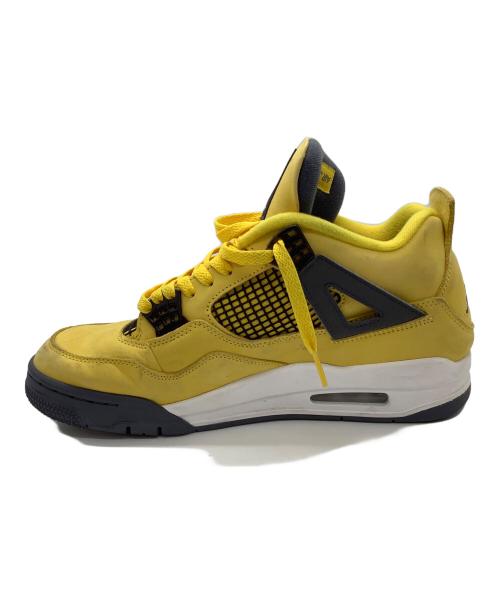 NIKE（ナイキ）NIKE (ナイキ) AIR JORDAN4 イエロー サイズ:28の古着・服飾アイテム