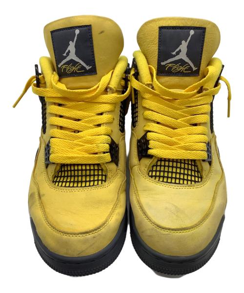 NIKE（ナイキ）NIKE (ナイキ) AIR JORDAN4 イエロー サイズ:28の古着・服飾アイテム