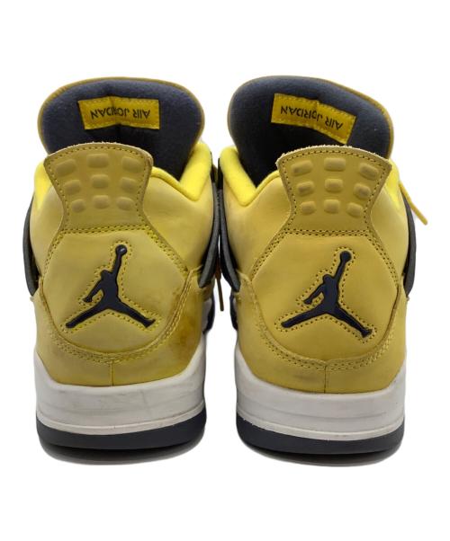 NIKE（ナイキ）NIKE (ナイキ) AIR JORDAN4 イエロー サイズ:28の古着・服飾アイテム