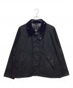 Barbourバブアー）の古着「TRANSPORT WAX JACKET」｜ブラック