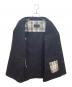 中古・古着 BURBERRY BLACK LABEL (バーバリーブラックレーベル) ジャケット ブラック サイズ:M：6000円