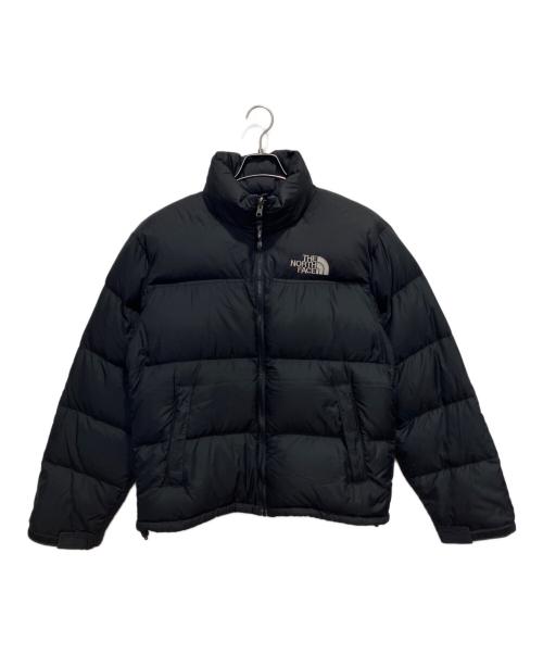 THE NORTH FACE（ザ ノース フェイス）THE NORTH FACE (ザ ノース フェイス) ヌプシジャケット センターロゴ ブラック サイズ:Sの古着・服飾アイテム