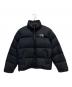 THE NORTH FACE（ザ ノース フェイス）の古着「ヌプシジャケット センターロゴ」｜ブラック